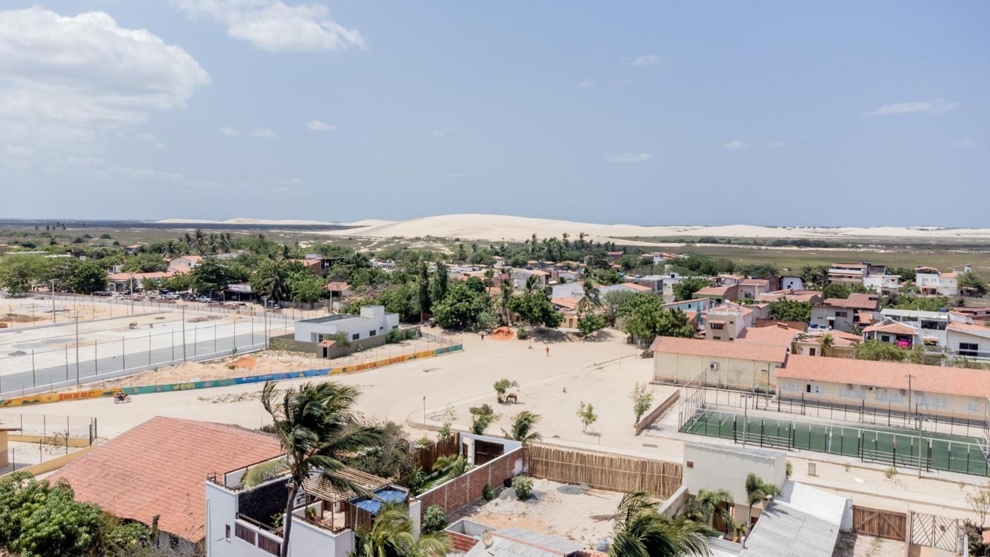 Casa Do Crush Jericoacoara-3 Suites Com Piscina Bagian luar foto